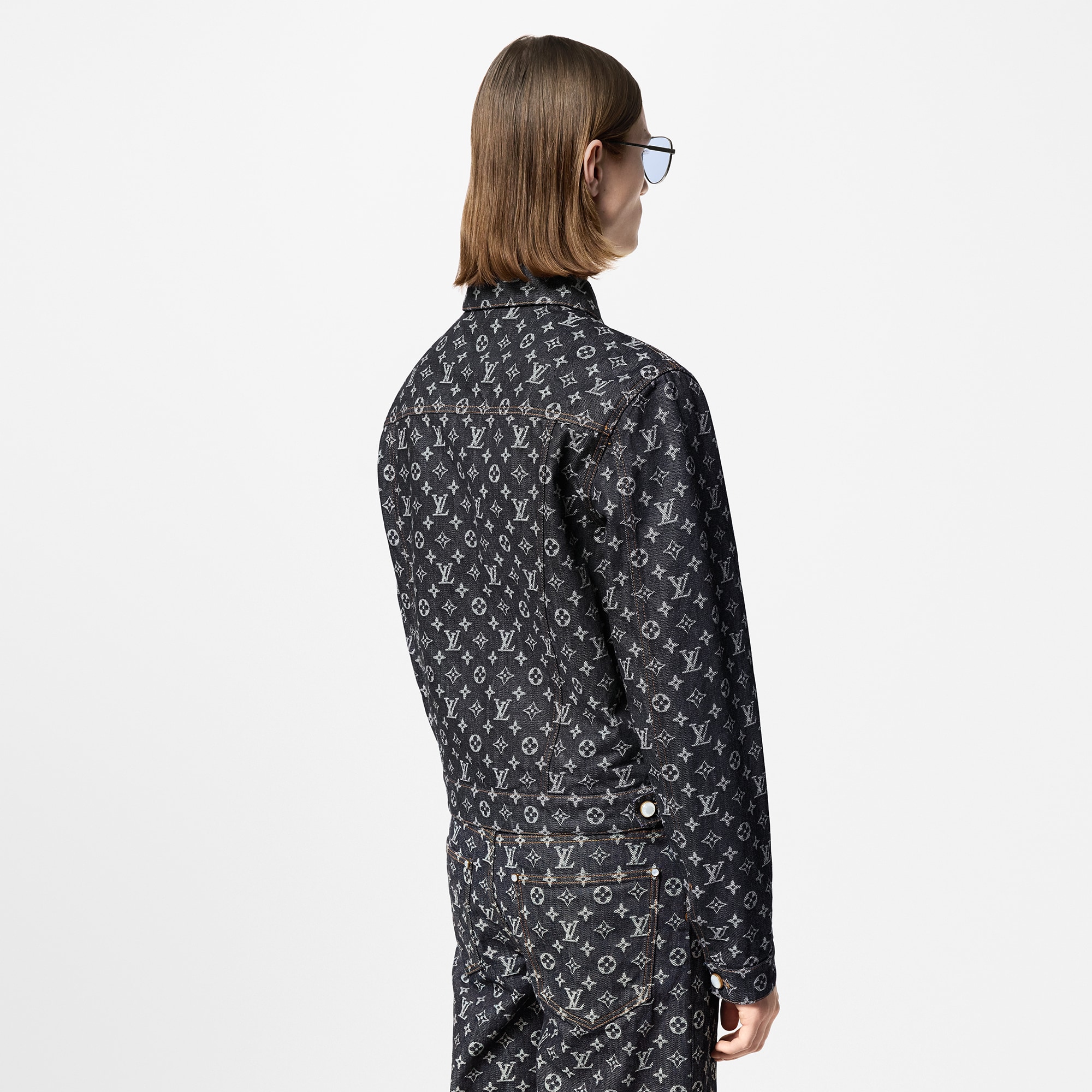 Monogram Jacquard Denim Jacket - Ready-to-Wear | LOUIS VUITTON
